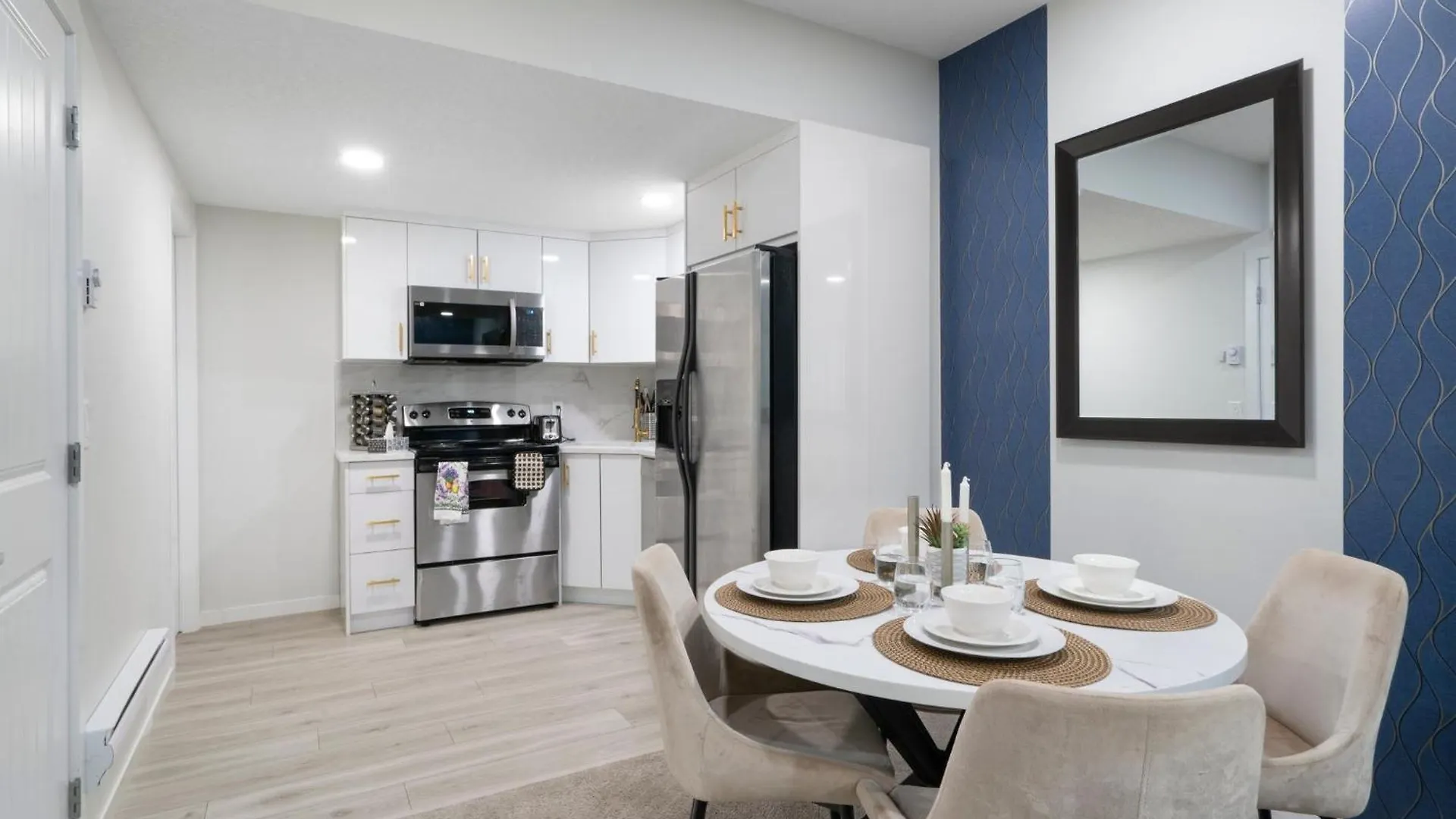 Small Paris Two Bedrooms Basement Suite Apartment Calgary